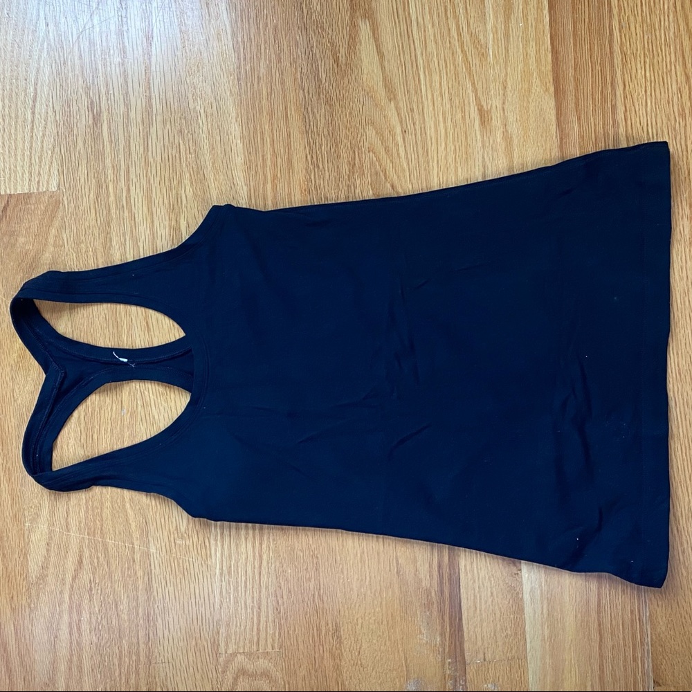Black size 4 lululemon tank.